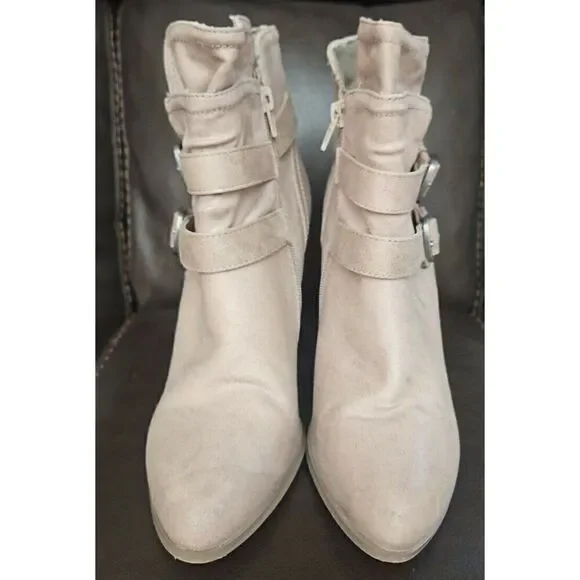 Carlos by Carlos Santana Pippin Ankle Booties Rose, Womens Size 10 M - Picture 3 of 9